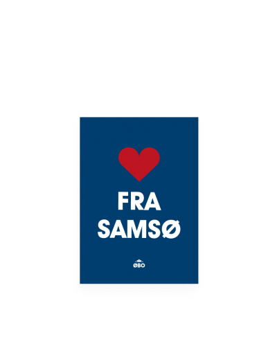 ØBO postkort Samsø